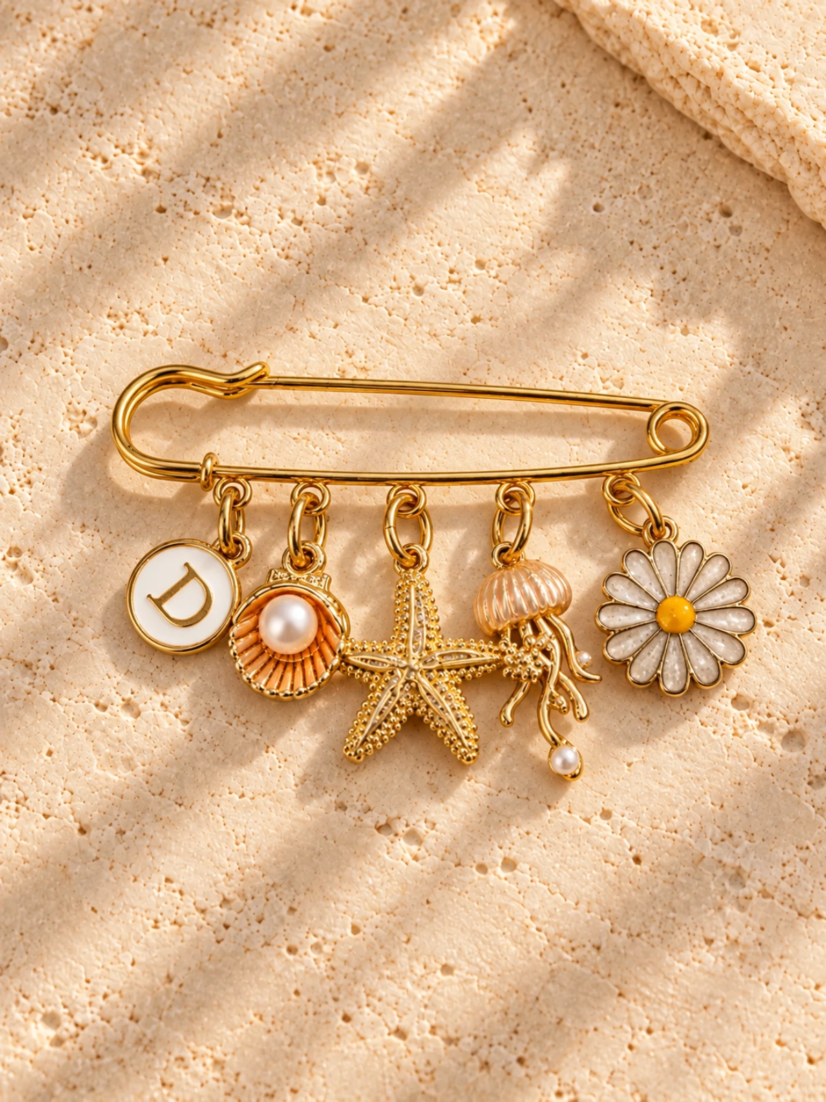 Riviera Dream — Kişiselleştirilebilir Charm Pin | Broş