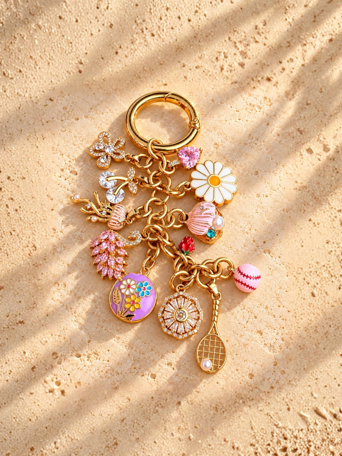 Court Treasure — Bag Charm Keychain